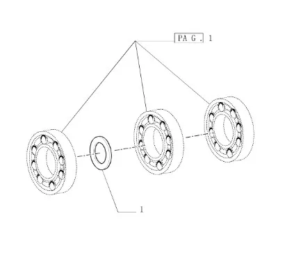 5179172 - Втулка дистанц. муфт MS диап. КПП TMT7/MXMPm, T6090